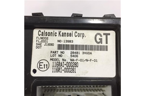 Recambio de centralita para nissan micra iv (k13)(07.2010) 1.2 referencia OEM IAM 284B13VU0A 139B3 