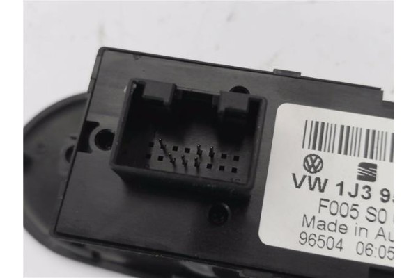 Recambio de mando elevalunas delantero izquierdo para seat toledo (1m2) 1.6 referencia OEM IAM 1J3959857  