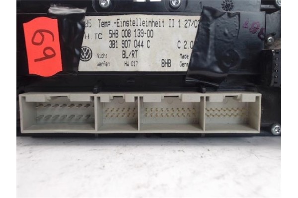 Recambio de mandos climatizador para volkswagen golf iv berlina (1j1) referencia OEM IAM (3B1907044C) (5HB008139-00) 