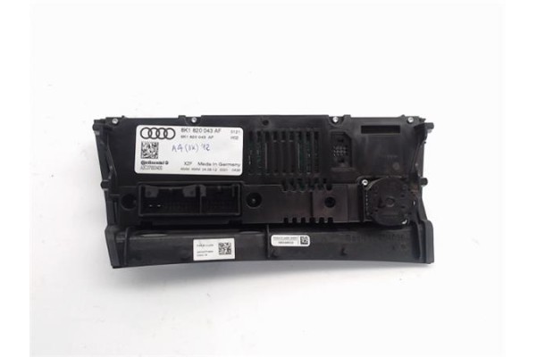 Recambio de mandos climatizador para audi a4 avant (8k5) referencia OEM IAM 8K1820043AF XA2C37833400 