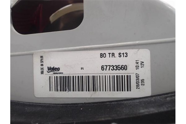 Recambio de piloto trasero derecho para seat cordoba berlina (6k2) referencia OEM IAM  67733560 