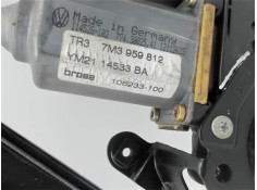 Recambio de mecanismo elevalunas trasero derecho para seat alhambra (7v9) referencia OEM IAM 7M3959812  