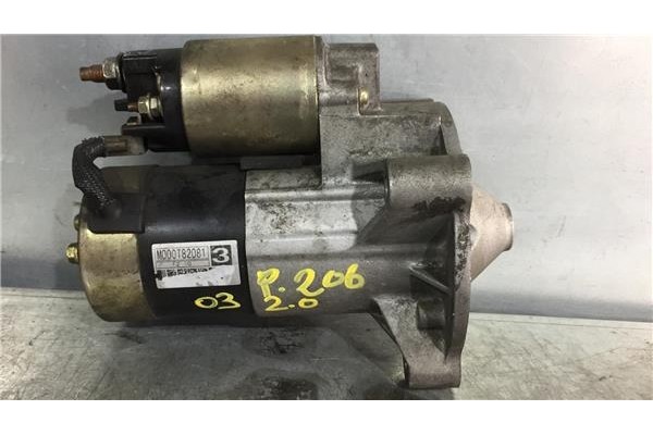 Recambio de motor arranque para peugeot 206 berlina (1998) 2.0 s16 referencia OEM IAM  M00T82081 