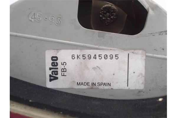 Recambio de piloto trasero izquierdo para seat cordoba berlina (6k2) referencia OEM IAM  6K5945095  Recambio de piloto trasero izquierdo para seat cordoba berlina (6k2) referencia OEM IAM  6K5945095