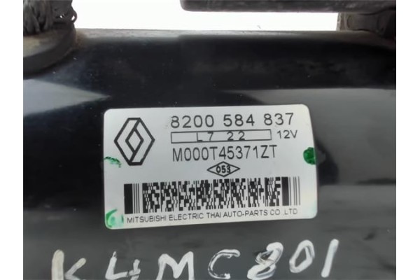 Recambio de motor arranque para renault clio iii 1.6 luxe privilege referencia OEM IAM 8200584837  (8200584837 , RENAULT | 82002
