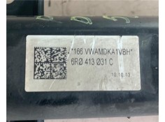 Recambio de amortiguador delantero derecho para volkswagen polo v (6r1) 1.2 sport referencia OEM IAM 6R0413031C 303703 6R0413031