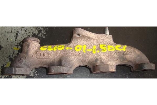 Recambio de colector escape para renault clio ii fase i (b/cbo)(1998) 1.5 dci (b/cb07) referencia OEM IAM   