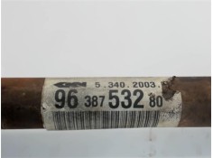 Recambio de palier delantero izquierdo para peugeot 206 1.6 16v referencia OEM IAM 9638753280  