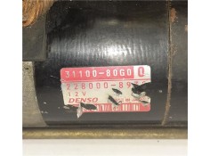 Recambio de motor arranque para suzuki ignis (rm/mh) 1.3 básico referencia OEM IAM 3110080G0 2280008930 3110063J10 , SUZUKI | 31