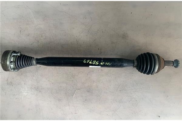Recambio de palier delantero derecho para volkswagen polo v (6r1) 1.2 sport referencia OEM IAM 6R0407762 BDS1144 6R0407762X , AU Recambio de palier delantero derecho para volkswagen polo v (6r1) 1.2 sport referencia OEM IAM 6R0407762 BDS1144 6R0407762X , AU