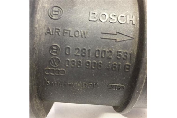 Recambio de caudalimetro para audi a3 (8p)(2003) 1.9 tdi ambiente [1,9 ltr. - 77 kw tdi] referencia OEM IAM 038906461B 028100253