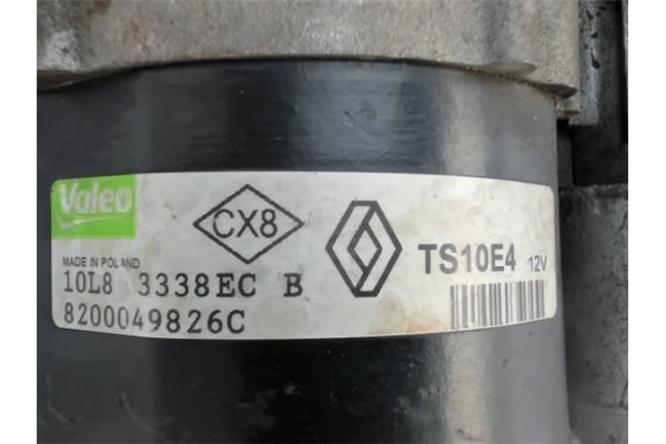 Recambio de motor arranque para renault clio ii fase ii (b/cb0) 1.4 authentique referencia OEM IAM TS10E4  