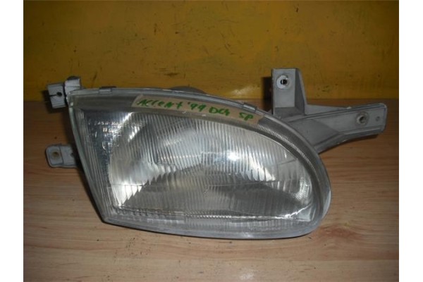 Recambio de faro delantero dcho para hyundai accent (x3)(1995) 1.5 i 12v referencia OEM IAM   