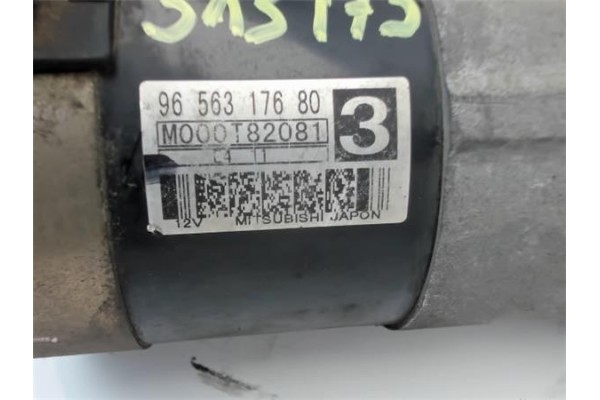 Recambio de motor arranque para citroen c4 berlina 2.0 vtr plus referencia OEM IAM 9656317680  