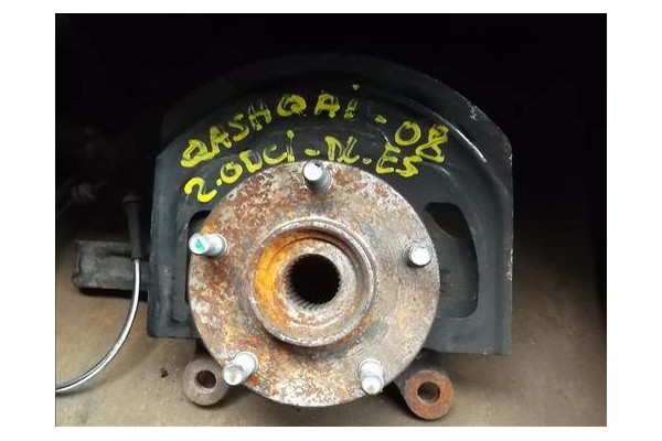 Recambio de mangueta delantero izquierda para nissan qashqai (j10) 2.0 dci a las 4 ruedas referencia OEM IAM   