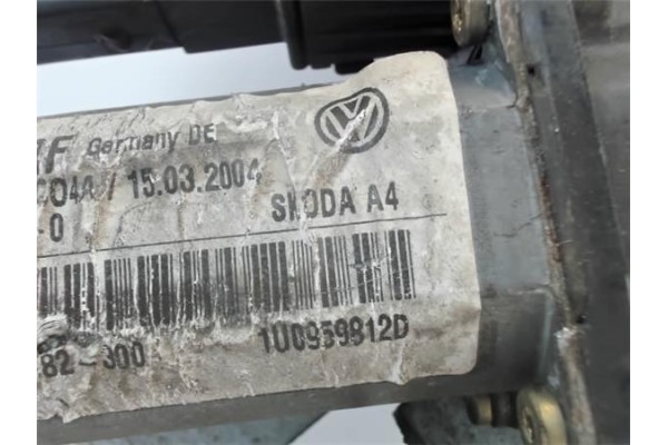 Recambio de mecanismo elevalunas trasero derecho para skoda octavia berlina (1u2) referencia OEM IAM 1U4839402G 1U0959812D 
