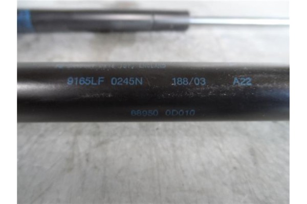 Recambio de amortiguador porton para toyota yaris (ncp1/nlp1/scp1) 1.3 referencia OEM IAM 689500D010 9165LF 