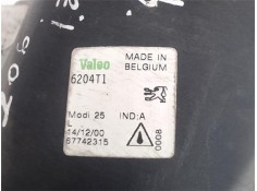 Recambio de faro antiniebla izquierdo para peugeot 206 referencia OEM IAM  6204T1 