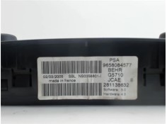 Recambio de mandos climatizador para citroen c4 berlina 1.6 hdi referencia OEM IAM 96580284577 281138632 
