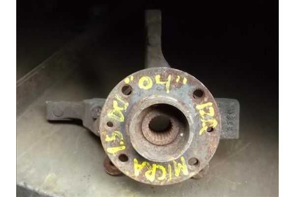 Recambio de mangueta delantero izquierda para nissan micra (k12e) 1.5 dci referencia OEM IAM   