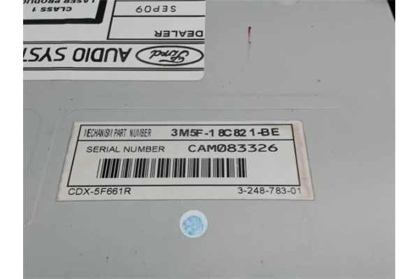 Recambio de radio / cd para ford focus ii (da_) 1.6 referencia OEM IAM CAM083326  