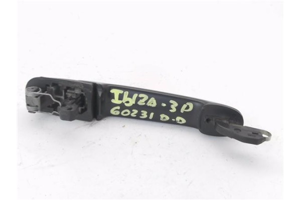 Recambio de maneta exterior delantero derecha para seat ibiza (6k1) 1.4 referencia OEM IAM 6K0837208A 6K0837208 