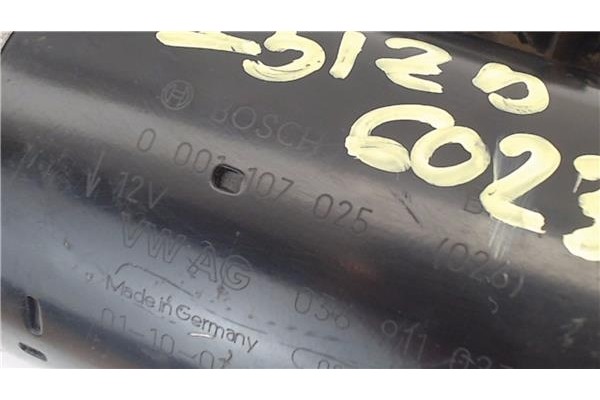 Recambio de motor arranque para seat ibiza (6k1) 1.4 referencia OEM IAM 001107025  