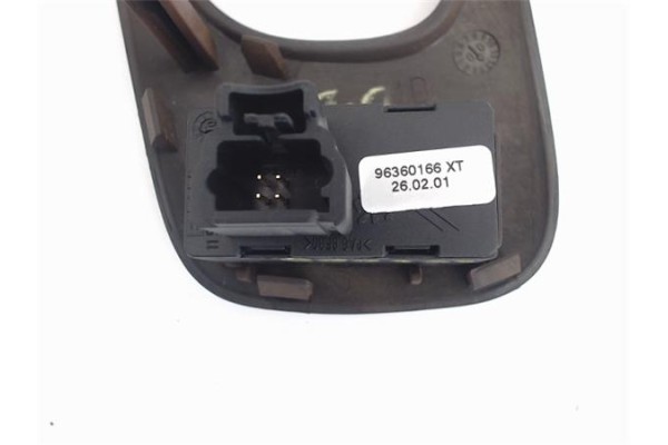Recambio de mando elevalunas trasero derecho para peugeot 307 (s1) 1.6 xn referencia OEM IAM 96360166XT  