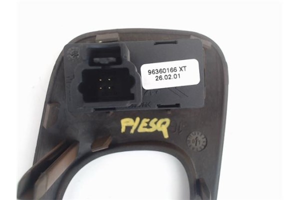 Recambio de mando elevalunas trasero izquierdo para peugeot 307 (s1) 1.6 xn referencia OEM IAM 96360166XT  