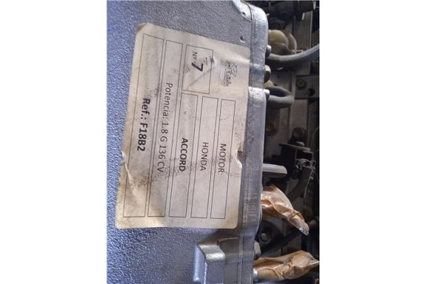 Recambio de motor completo para honda accord vii (cg, ck) 1.8 i referencia OEM IAM F18B2  