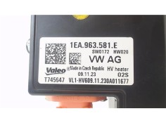 Recambio de resistencia calefaccion para ford explorer (ctw) híbrido st-line plug-in-hybrid 4x4 referencia OEM IAM 1EA963581E  