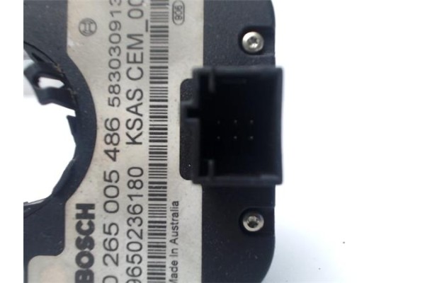 Recambio de sensor angulo de giro para citroen c4 berlina 1.6 16v referencia OEM IAM 9650236180 0265005486 
