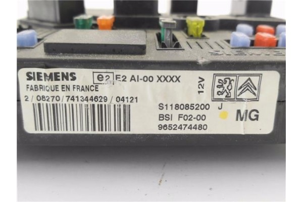 Recambio de bsi para citroen c3 1.1 i referencia OEM IAM 9652474480 S118085200 