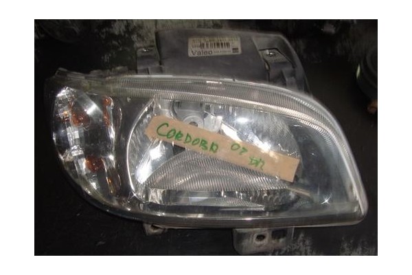 Recambio de faro delantero dcho para seat cordoba berlina (6k2)(08.1999 ) 1.9 d referencia OEM IAM   