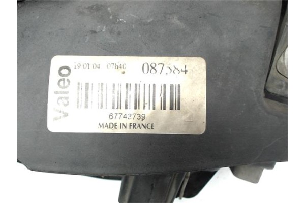 Recambio de faro delantero izquierdo para seat ibiza (6k2) referencia OEM IAM 087584 67743739 