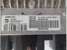 Recambio de centralita para peugeot 1007 1.4 dolce referencia OEM IAM 9662685480 S40409C T 