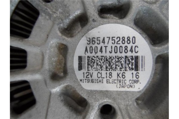 Recambio de alternador para peugeot 407 sw 2.0 sport referencia OEM IAM 9654752880 A004TJ0084C 