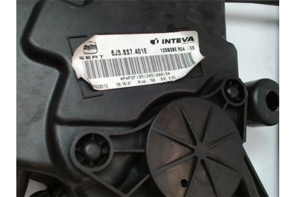 Recambio de mecanismo elevalunas delantero izquierdo para seat ibiza berlina (6j5) 1.6 tdi referencia OEM IAM 6R0959801CKSE1  