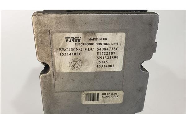 Recambio de nucleo abs para alfa romeo 159 (140) 1.9 jtdm 16v / selective referencia OEM IAM 54084738C 51722507 