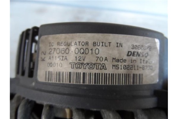 Recambio de alternador para citroen c1 1.0 attraction referencia OEM IAM 270600Q010 MS1022118730 