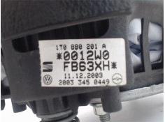 Recambio de airbag volante para volkswagen polo iv (9n3) referencia OEM IAM 0012W0FB63XH  