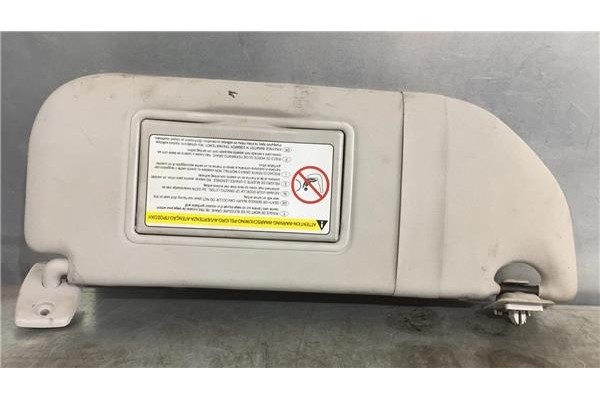 Recambio de parasol derecho para peugeot 107 (2005) 1.0 básico [1,0 ltr. - 50 kw] referencia OEM IAM   