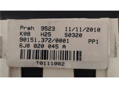 Recambio de mandos calefaccion / a.a. para seat ibiza berlina (6j5) 1.6 tdi referencia OEM IAM 6J0820045A  