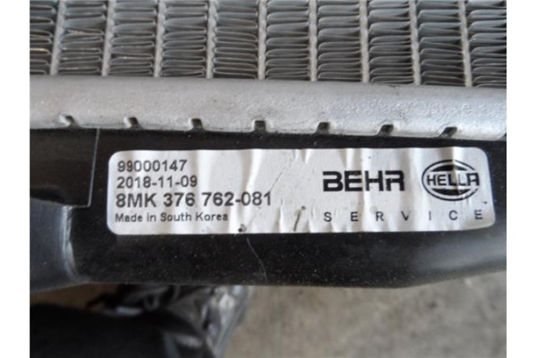 Recambio de radiador para hyundai lantra berlina (rd) 1.6 i referencia OEM IAM 8MK376762081  