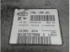 Recambio de centralita para peugeot 206 1.4 i referencia OEM IAM 9636727080 16301.464 