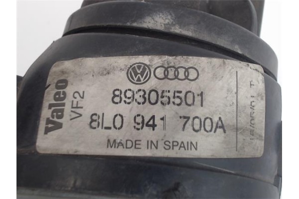 Recambio de faro antiniebla izquierdo para audi a3 (8l) referencia OEM IAM 8L0941700A 89305501 8L09941700A , AUDI | 8L9941700 , 