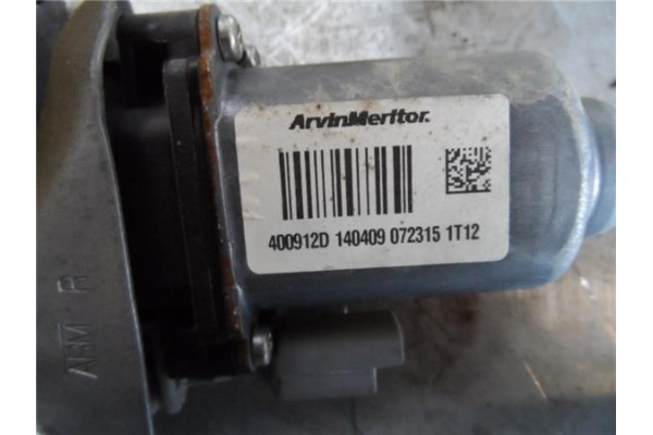 Recambio de mecanismo elevalunas delantero derecho para peugeot 207 1.4 referencia OEM IAM 400912D 1404090723151T12 