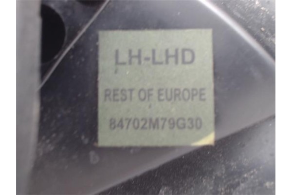 Recambio de retrovisor izquierdo para suzuki alto (sh410/ef) referencia OEM IAM 84702M79G30  