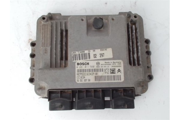 Recambio de centralita para peugeot 206 1.6 hdi 110 referencia OEM IAM 9656169780 0281011560 