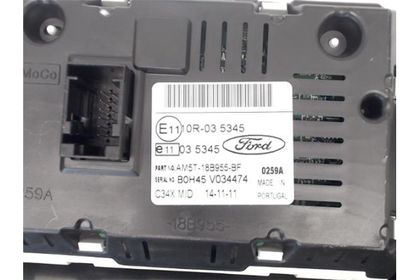 Recambio de radio / cd para ford focus berlina (cb8) referencia OEM IAM BM5T18C815GF AM5T18K811BD 